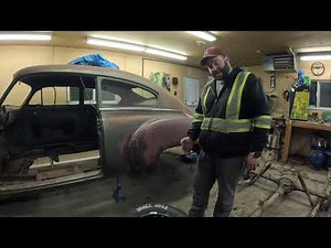 1949 Chevy V-12 Gasser Pt. 11, Starting work on the rear axle and suspension
