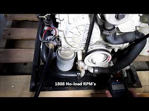 ONAN EQ-D 13.5kw 60hz MDKAZ Marine Generator shop run