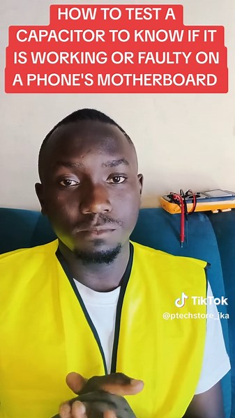 Testing Capacitors on a Phone's Motherboard Guide