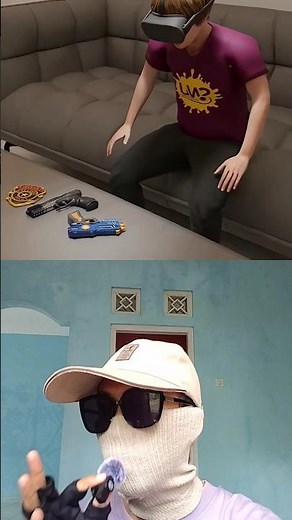 INSIDEN GAME VR 🥶 #storytelling #filmpendek