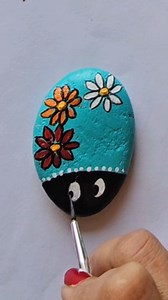 Cute Ladybug Painting on Rock 💕🐞 | Little Rocks