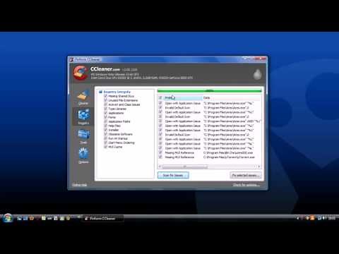 Clean Windows Registry with CCleaner