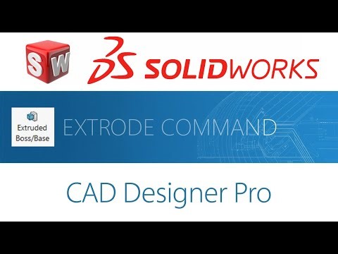 SolidWorks Extrude Command