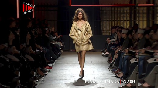 4. JUNKO SHIMADA Spring Summer 2003 Paris 4K - Canale Moda