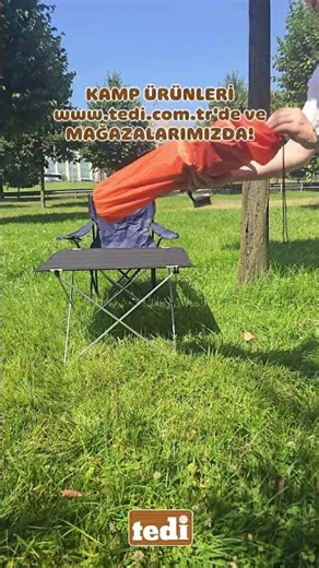 🌲 Yer kaplamayan pratik kamp ürünleri şimdi www.tedi.com.tr’de ve mağazalarımızda!