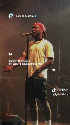 Burna Boy - Pree Me (Lyrics Video)