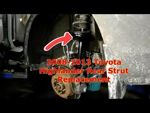 Rear Struts Replacement 2008-2018 Toyota Highlander
