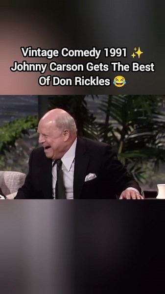Vintage Comedy 1991 ✨ Johnny Carson Gets The Best Of Don Rickles 😂