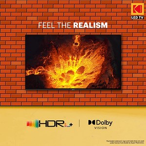Nature comes alive on KODAK CA Pro 65 with HDR10 and Dolby Vision which enhances your viewing experience by optimizing the dark and bright areas to present the most realistic scenes. Learn more at: www.kodaktv.in Shop at FLIPKART: https://bityl.co/JcXA #HDR10 #kodaktv #colors #googletv | Kodak TV India