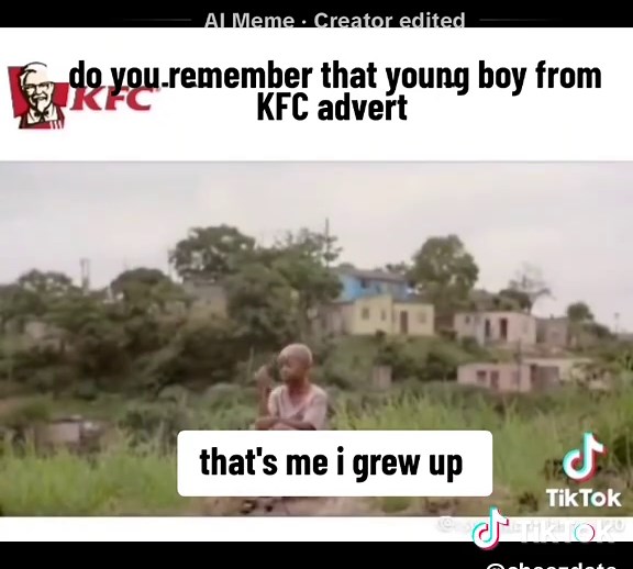 KFC Advert Boy: A Nostalgic Journey to Growing Up