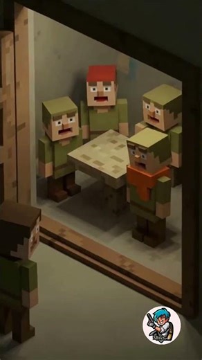 The Impossible Neck Snap and Mass Village Flight (Minecraft Animation)