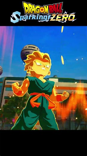 All Kid Trunks Transformations In Sparking Zero #dragonballz #dbz #sparkingzero #shorts #dbs