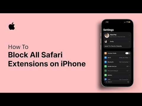 How to Block All Safari Extensions on iPhone