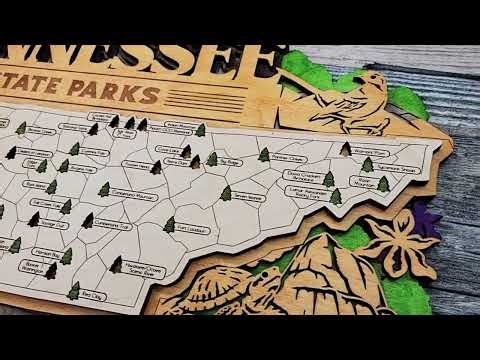 TN State Park Map