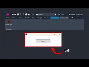 Civil 3D API: Create WPF in Civil 3D