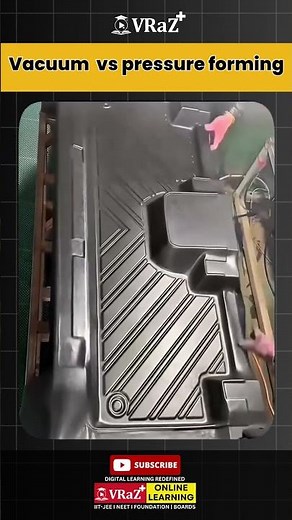 Plastic Shaping Secret Revealed! Thermoforming Explained 🛠️✨ #shorts #shortsfeed