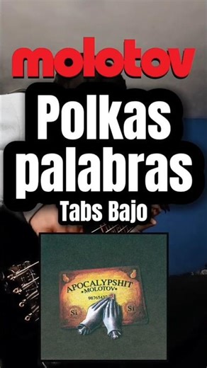 Molotov - Polkas palabras Bass Cover #molotovcover #rockenespañol #tablaturas #tutorial #basscover