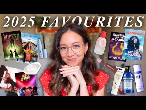 everything i LOVED this year ⭐️ favourite books, films, beauty products & more