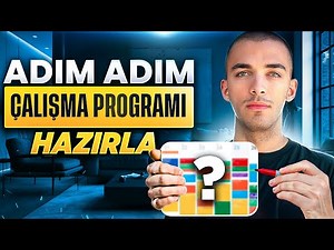 KENDİ PROGRAMINI HAZIRLA! Program Nasıl Hazırlanır?