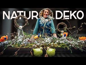 DIY spring (Easter) decorations made from natural materials for the table, etc. 🌿🐣🌷