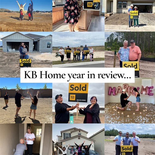 17 reactions | We're so grateful for 2023 and can't wait to see who else joins the KB Home family in 2024! Cheers!  | KB Home | Facebook
