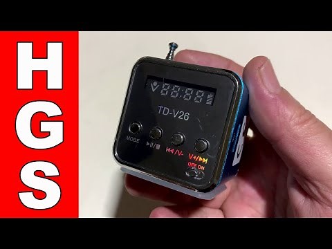 TD V26 Best Wireless Bluetooth MP3 Speaker ✔️