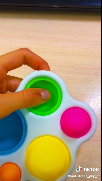 Discover Relaxing Techniques with Colorful Pop-It Toy