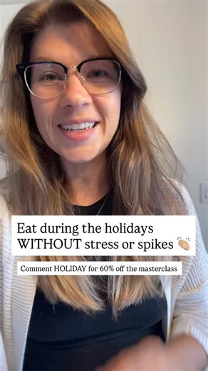 Comment HOLIDAY & check your DMs ASAP to get 60% off the masterclass before Friday 👏🏼 | Type 2 Diabetes Coach Megan