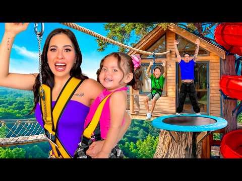 WE DECORATED THE KARMAS TREEHOUSE!!