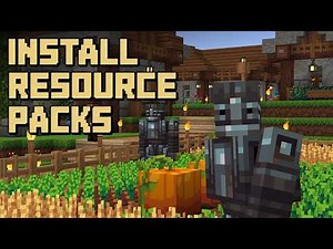 How To Download & Install Resource Packs Minecraft 1.21.10