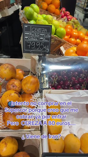 Supercor: Cerezas a 80€, ¿un precio normal?