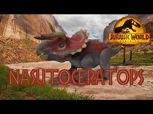 NASUTOCERATOPS LEGO CUSTOM JURASSIC WORLD 3: DOMINION | Jurassic World Dominion