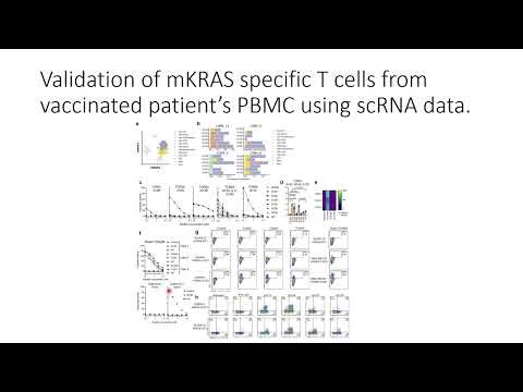 mKRAS specific TCR validation using scRNA in extended vaccination on PDAC patients #Code: 1117