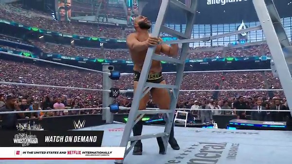 Intercontinental Championship Ladder Match: WrestleMania 42 Sunday highlights