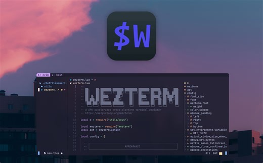 我用WezTerm替代了kitty