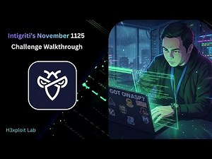 INTIGRITI's 1125 November Challenge Solution | Web Security Tutorial