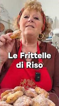 FRITTELLE DI RISO #luisannamesseri #ricette