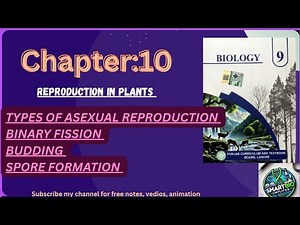 Types of Asexual reproduction||Chapter 10 reproduction in plants||New Book biology 9th