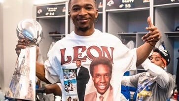 'Daddy we did it!': For son of late UF Health CEO Leon Haley, tears and joy after Super Bowl LVI win