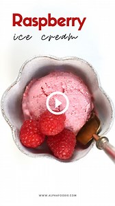 2.2K views · 34 reactions | How to make raspberry ice cream with just five base ingredients for a creamy, tangy blend between frozen yogurt and creamy ice cream. https://www.alphafoodie.com/yogurt-and-raspberry-ice-cream/ #raspberries #raspberryicecream #homemadeicecream #yogurticecream | AlphaFoodie | Facebook