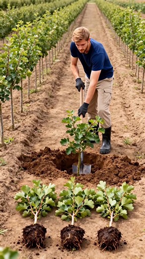 Heirloom Non-GMO hawthorn sapling,super easy to grow, and it produces a ton of fruit — you' Il love it!#fruit #sweet #garden #fruittree#hawthorn