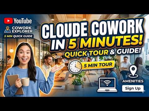 Claude Cowork in 5 Minutes: The Ultimate 2026 Quick Start Guide! #cloude