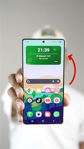 Tampilkan kalender hijriah di home screen semua hp android