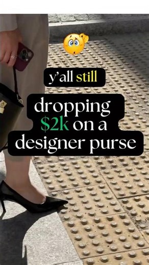 ✨ "Y'all Still Doing That?" Designer Purse #financialglowup #moneytalks