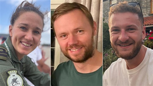 The Royal Navy said an investigation into the crash is under way