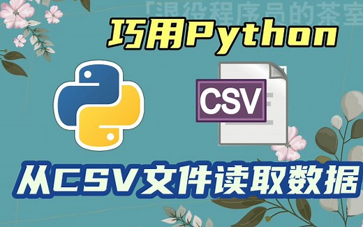 使用 Python从CSV文件读取数据