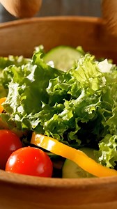 1.1K views | Fresh salad mixing in pure ASMR. Soft crunch, gentle moves, deeply relaxing. #asmr #saladasmr #foodasmr #satisfyingsounds #relaxingvideo | Salad Recipes | Facebook