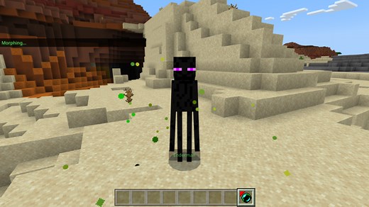 [マイクラ統合版(PE)]さまざまなモブになれる「Morph Plus Add-on V5」の無料アドオンの概要と導入方法