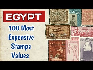 Egyptian Stamps Value | Most Expensive Stamps Of Egypt | Valuable Egyptian Stamps