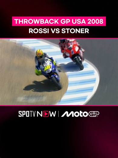 Inilah move yang Marc Marquez buat kat Rossi tapi ni Rossi buat dulu kat Stoner masa GP Amerika 2008. #USGP 🇺🇸 Jangan terlepas aksi #MotoGP musim 2026! Langgan Motorsport, atau Monthly & Annual Ultra Packs. #SPOTVNOW #sukanditiktok